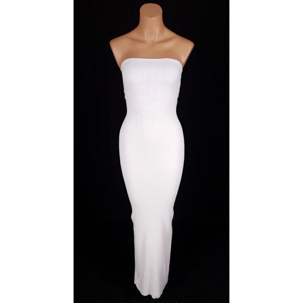 Binya Alicia Maxi Dress Size XS White SSENSE Exclusive $170 - Picture 2 of 16